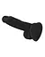 Реалістичний фалоімітатор Strap-On-Me SOFT REALISTIC DILDO Black - Size L - мініатюра 3