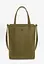 Шкіряний шоппер Nancy оливковий - мініатюра 2