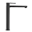 Змішувач для раковини високий Paffoni Ringo без донного клапана black matt RIN081NO, Чорний матовий - мініатюра 4