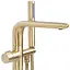 Змішувач для ванни Rea Clark brushed gold підлоговий REA-B5303 Золотий - мініатюра 2