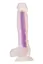 Неоновий фалоімітатор DreamToys Radiant 19 см синій - мініатюра 2