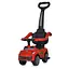 Дитяча каталка-толокар M 5728L-3 червоний, з батьківською ручкою - мініатюра 1