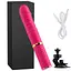 Вібратор секс-машина з поступальними рухами з 10 режимами роботи 18,5 см Фуксія - мініатюра 1
