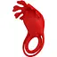 Эрекционное кольцо Pretty Love Vibrant Penis Ring Ruben 8.5 см красный - миниатюра 1