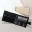 Кошелек мужской кожаный тонкий Handycover 7710 черный - миниатюра 2