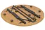 Стол Bo-Camp Poundbury Round 90x90 cm Brown (1404656) (DAS302111) - миниатюра 5