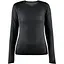 Термокофта Craft Pro Dry Nanoweight LS Woman Black M (1068-1908855 M 999000) - мініатюра 1