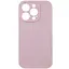 Чехол Epik Silicone Case Full Camera Protective AA NO LOGO для Apple iPhone 13 Pro Max 6.7 Розовый/Chalk Pink - миниатюра 1