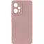 Чехол Silicone Cover Lakshmi Full Camera A для Xiaomi Redmi Note 12T Pro Розовый / Pink Sand - миниатюра 1