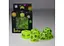 Набор кубиков Glow in the dark 7 Dice Set - Yellow , 7 шт. (g7dglow01) - миниатюра 5