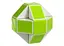 Змійка Рубіка біло-зелена в коробці (Smart Cube Snake White and Green in box) (SCT404) - мініатюра 2
