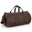 Кожаная дорожная сумка GRANDE PELLE 24х55х31 см sum0026262 - миниатюра 1