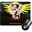 Игровая поверхность Nextprint Ангел Овервотч Mercy Overwatch 220 х 180 мм (2542) - миниатюра 1