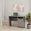 Письменный стол MebelStar Лилу 110x50x75 см Серая мышка (MBS-1374) - миниатюра 1