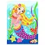 Детская мозаика по номерам "Русалочка" 13-126-4 разноцветные камешки - миниатюра 1