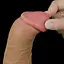 Реалістичний вібратор Lovetoy Nature Cock 20.5 см тілесний - мініатюра 11