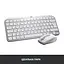 Клавиатура Logitech MX Keys Mini Wireless Illuminated Pale Grey (920-010499) - миниатюра 11