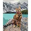 Картина по номерам Любимец в горах Brushme 40x50 см разноцветная 000277597 - миниатюра 1