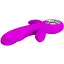 Вибратор с клиторальным и анальным стимуляторами Pretty Love-Humphray, BI-014603, Фиолетовый - миниатюра 4