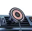 Автодержатель с беспроводной зарядкой Usams CD164 Transparent Magnetic Car Wireless Charger - миниатюра 2