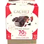 Шоколадные конфеты Cachet Minis Red Extra dark chocolate 70% 185 г  - миниатюра 1
