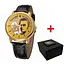 Наручные часы мужские 022 Gold-Black Mechanic Вільний бо Українець Awarder acs0031865 - миниатюра 1