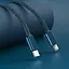 Кабель Baseus High Density Braided Fast Charging Data Cable Type-C to Lightning PD 20W 1m Blue (CATLGD-03) - мініатюра 7