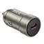 Автомобільний зарядний пристрій Hoco Z57 PD30W USB-C сірий - мініатюра 2