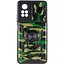 Ударостійкий чохол Camshield Serge Ring Camo для Xiaomi Poco X4 Pro 5G Зелений / Army Green - мініатюра 1