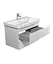 Тумба Мойдодир Unik 80-A Білий з умивальником Vivace 80 Білий - мініатюра 2