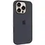 Чохол Epik Silicone case AAA with Magsafe and Animation button для Apple iPhone 16 Pro Max 6.9 Black - мініатюра 1
