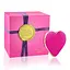 Вибратор Rianne S Heart Vibe 5.5 см фуксия - миниатюра 4