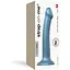 Насадка для страпона Strap-On-Me Mono Density Dildo M Blue - миниатюра 3