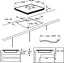 Варильна поверхня Electrolux індукційна, 60см, розширена зона, Hob2Hood, чорний - мініатюра 10