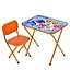 Дитячий столик складаний зі стільчиком M 5960-7 помаранчевий - мініатюра 1