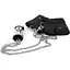 Наручники з металевою анальною пробкою Art of Sex Handcuffs With Metal Anal Plug Size M Black - мініатюра 1