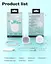 Наушники TWS Acefast T9 porcelain white - миниатюра 5