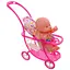 Лялька малюк з коляскою ID284 - мініатюра 1