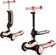 Дитячий самокат Kinderkraft Halley 2 в 1 Rose Pink (5902533922314) - мініатюра 1