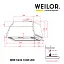 Вытяжка полновстраиваемая WEILOR WBE 5230 BL 1000 LED - миниатюра 9