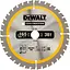 Диск пиляльний DeWalt Construction 165 х 20 мм 36 зубів (DT1950) - мініатюра 1