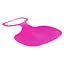 Детская ледянка MS 1714-1, з морозостойкого пластика, розовый - миниатюра 2