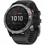 Смарт-часы Garmin Fenix 6 Solar Silver with black band (010-02410-00) - миниатюра 1