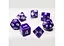 Набір кубиків Opaque 7 Dice Set - Dark purple , 7 шт. (g7dopaq09) - мініатюра 3