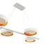 Світильник стельовий Brille підвісний BR-01 666S/4 LED 20W NW WH/G - мініатюра 2