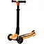 Самокат Best Scooter 65х16х31 см Оранжево-чорний 000231468 - мініатюра 1