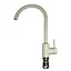 Смеситель для кухни U-гусак гайка Ø35 Frap 1/10 F40899-1 Нержавеющая сталь - миниатюра 1