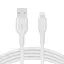 Belkin Кабель USB-A - Lightning силиконовый, с клипсой, 1м, белый - миниатюра 1