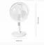 Вентилятор портативный Solove Stand Fan F5 черный - миниатюра 6