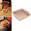 Квадратна силіконова форма для аерогрилю, духовки та мультипечі 24,5*26,5 см, Kitchen Master Бежевий 87450 - мініатюра 1